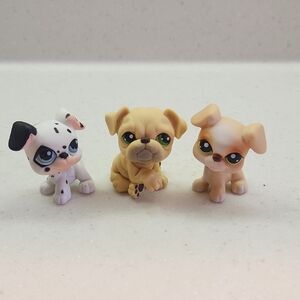 Vintage Littlest Pet Shop Puppy Dog Bundle